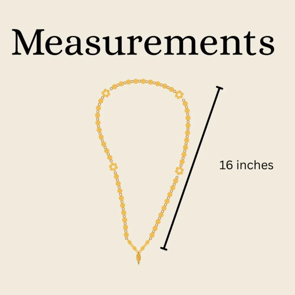 Isabella M. Gold Cross Necklace - Picture 6 of 6